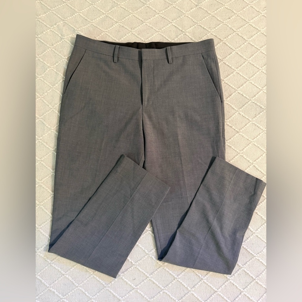 Men’s Grey Suit Pants
